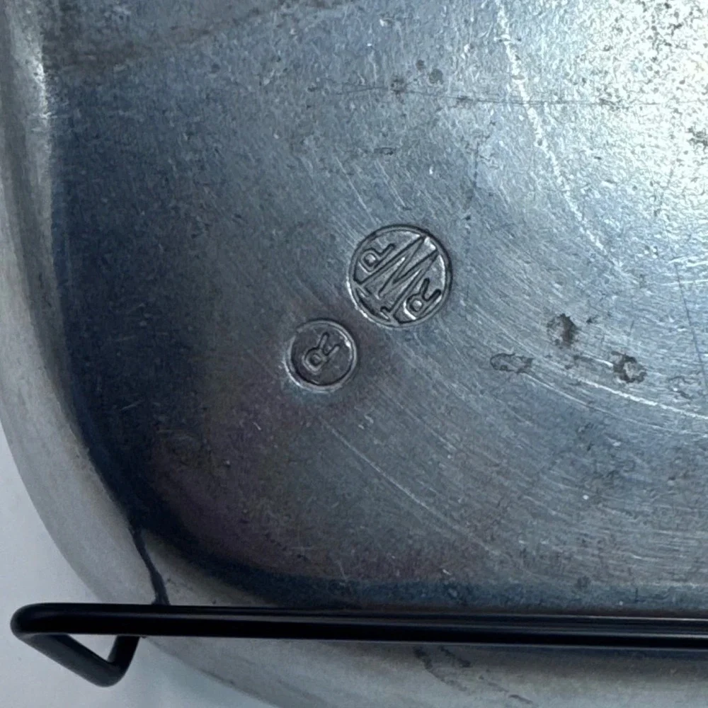 Wilton Armetale Bless This House Pewter Tray Mount Joy‎ PA Metalware 9.25x6.25